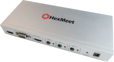 HexMeet M16多接口视频模块_重庆视频会议室_多功能会议室设计方案_视频会议室改造安装-劲浪科技