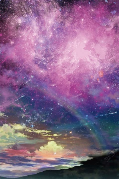 星空图背景图图片