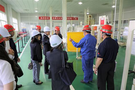 驻青岛日本总领事一行访问青岛新东机械有限公司_青岛新东机械有限公司