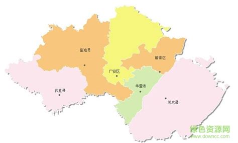 广安市地图高清版下载-广安市地图全图高清版下载jpg格式-绿色资源网