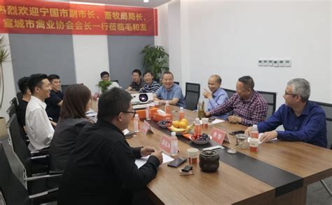 宁国市副市长等领导一行前往“毛和友”视察工作，推动企业合作建设_中华网