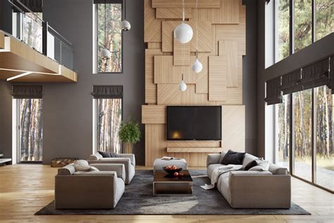 50个漂亮的客厅电视背景墙设计(2) - 设计之家