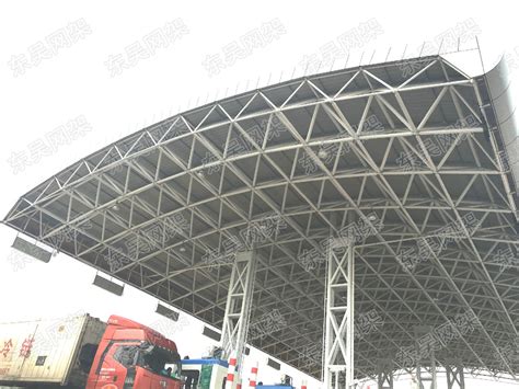 简浦高速收费大棚1.2.3.4标钢结构工程 - 四川新宇空间钢结构工程有限公司