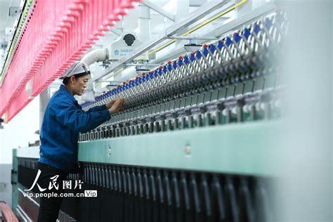 山东即墨：外贸需求旺 纺企生产忙-人民图片网