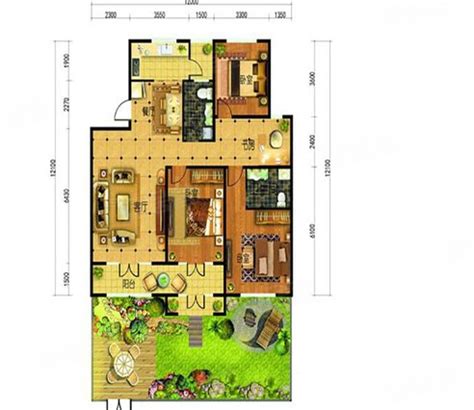 急求144平米房屋设计图