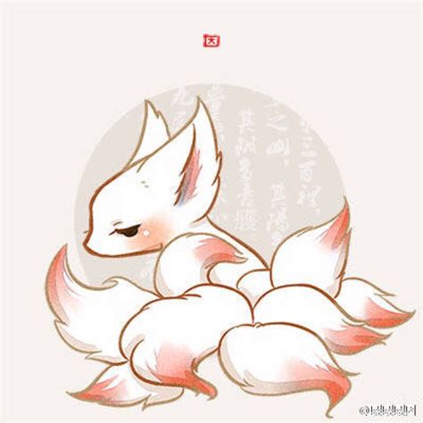 九尾狐拟人图片