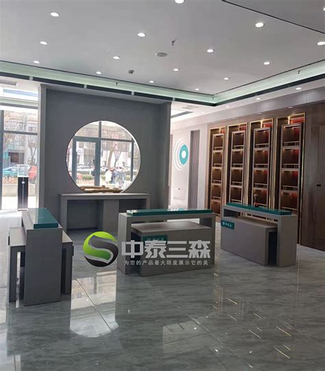 中泰三森庆阳柳林酒店展柜案例鉴赏-陕西中泰三森展示工程有限公司