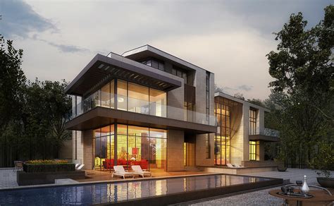 两层超实用现代住宅_别墅图纸设计 - 图纸中心 - 易盖房
