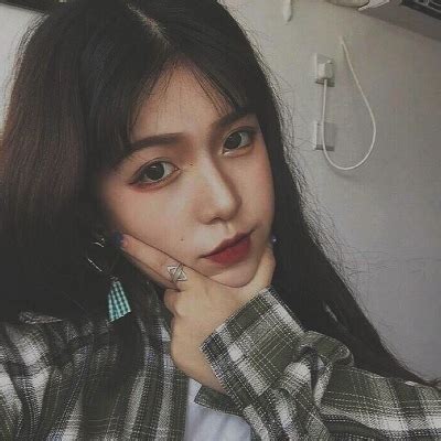 非主流头像真人微信女