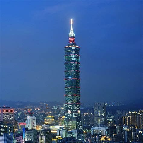 台北101大楼夜景高清图片下载-正版图片501274406-摄图网