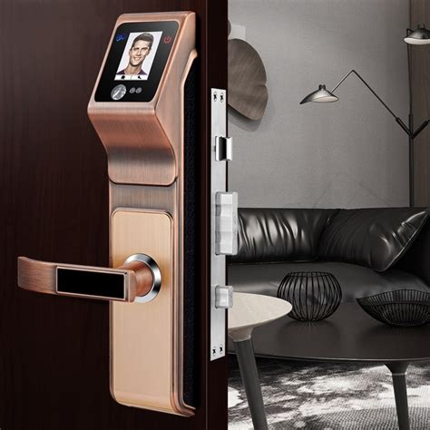 机械密码门锁 家用卧室不用电办公室防盗门 感应密码锁-阿里巴巴
