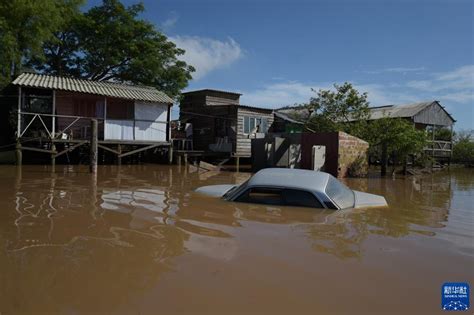 巴西南部洪灾肆虐_时图_图片频道_云南网