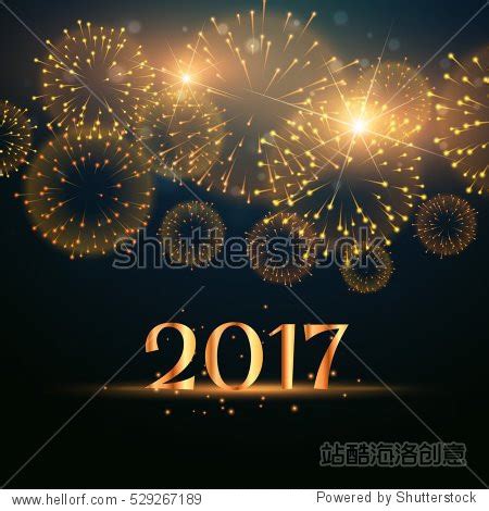 2017 new year fireworks celebration background - 站酷海洛 - 正版图片,视频,字体,音乐素材 ...