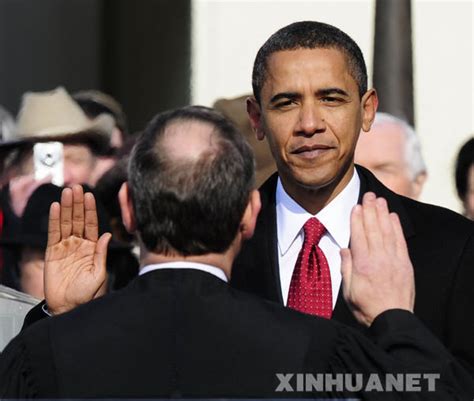 2009年1月20日美国第44任总统奥巴马宣誓就职 - 历史上的今天