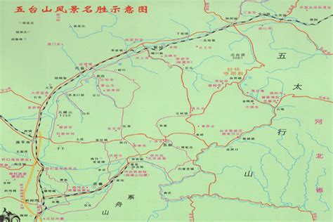 五台山路线图,景区,自驾游(第10页)_大山谷图库