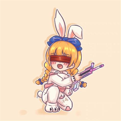 吃鸡照片甜美女生头像