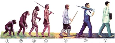 下图为人类起源与发展示意图,请据图回答下列问题。 (1)①表示的物种名为 。 (2)依据已有证据,古人类学家推测,在①之前自然环境曾发生过对 ...