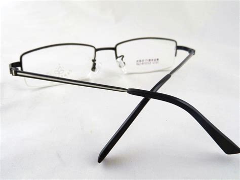 批发超轻男士商务眼镜框金属合金眼镜架半框眼镜架 近视眼镜8053-阿里巴巴