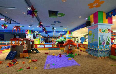 小型室内游乐场,小型儿童游乐场,100平室内儿童乐园_大山谷图库