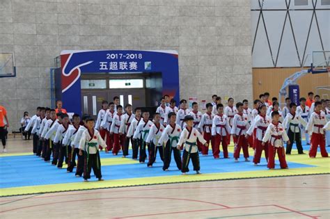 济宁市体育局 体育图片 任城区全民健身运动会跆拳道比赛收官