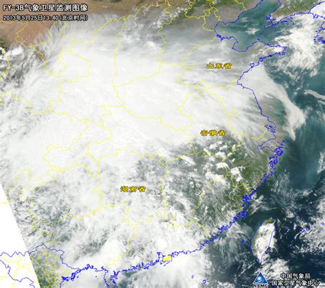 气象卫星监测江淮江汉江南等地强降雨天气-中国气象局政府门户网站
