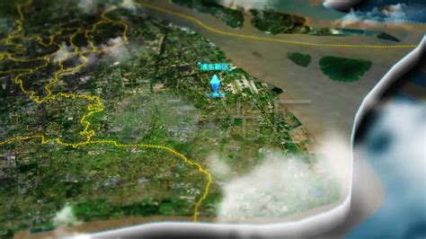 上海市各区域卫星地图和地铁路线_AE模板下载(编号:8062746)_AE模板_光厂(VJ师网) www.vjshi.com