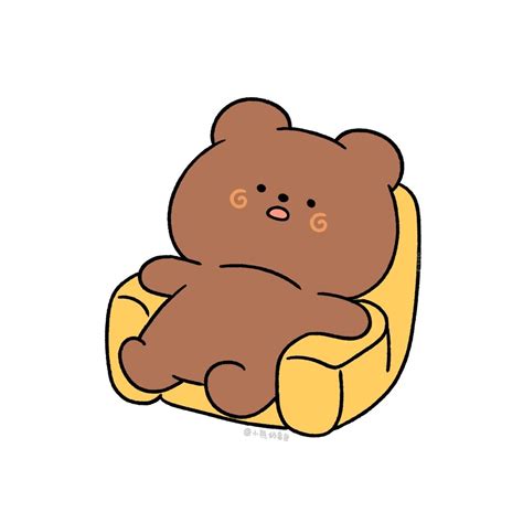 小熊的可爱头像图片