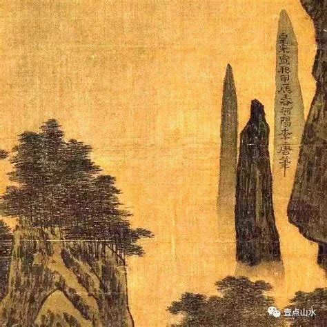 万壑松风图图片