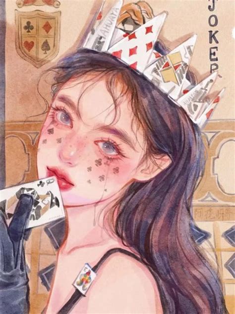 女生又美又飒古风头像