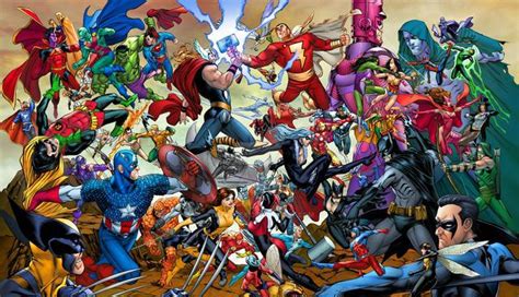 超人vs蜘蛛侠、蝙蝠侠vs浩克—漫威&DC的80年（青铜篇）