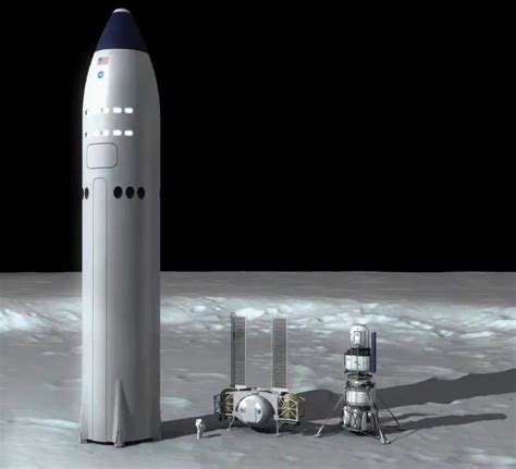 SpaceX中标NASA登月项目 最快2024年载人登月|飞船|月球|SpaceX_新浪新闻