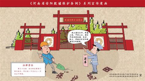 《河南省安阳殷墟保护条例》宣传漫画解读 - 安阳殷墟管委会