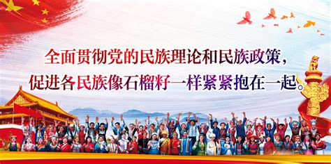 名族团结文化墙图片下载_红动中国
