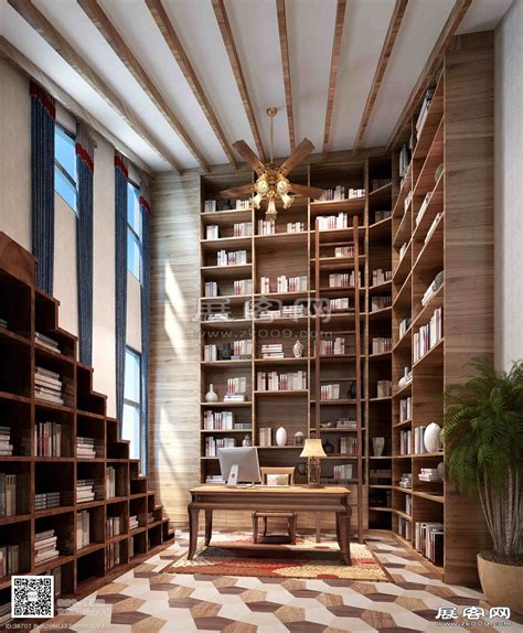 想要设计一个安静的角落书房 小户型得这样来！ - 装修保障网