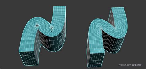 3DMAX样条线轮廓修改器插件SplineOffset使用方法详解