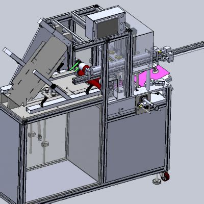 全自动硬纸箱折叠机3D模型下载_三维模型_SolidWorks模型 - 制造云 | 产品模型