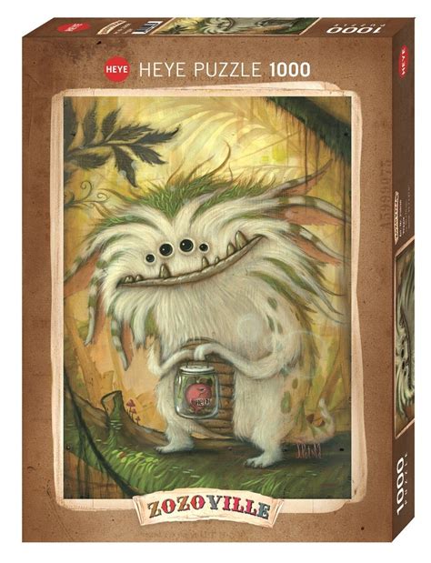 Heye 1000 Parça Veggie - Zozoville Puzzle - Heye - HEY29898