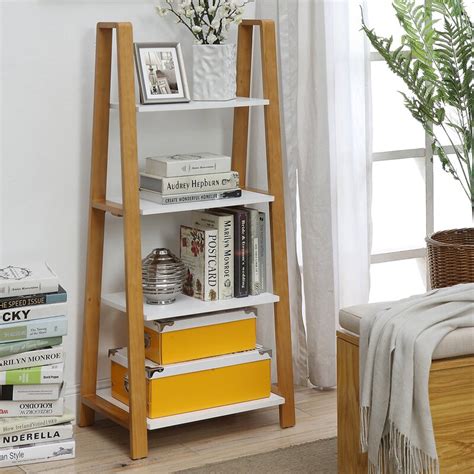 Ebern Designs Kammerer Ladder Bookcase | Wayfair