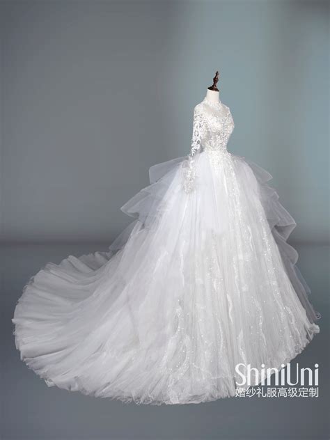 作品 《铂金》 - ShiniUni婚纱礼服高级定制设计 - 设计师品牌