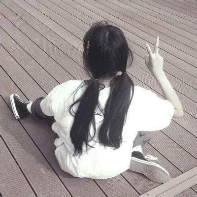真人背影非主流头像