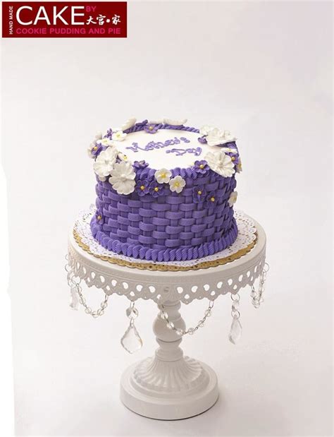 【裱花蛋糕——紫色梦幻花园的做法步骤图】MS大宫_下厨房