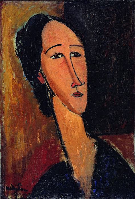 Portrait of Maude Abrantes, 1907 - Amedeo Modigliani - WikiArt.org