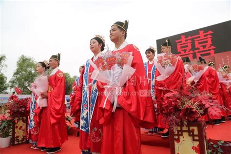 安徽芜湖：西河古镇举办明制古典婚礼-人民图片网