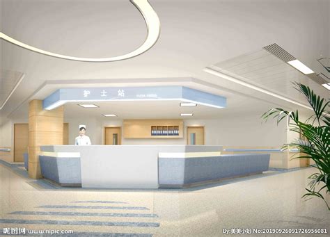 护士站设计图__3D设计_3D设计_设计图库_昵图网nipic.com