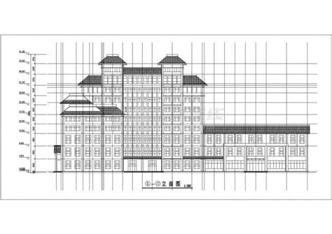 青州市某有限公司9层研展中心建筑设计图_高层办公楼_土木在线