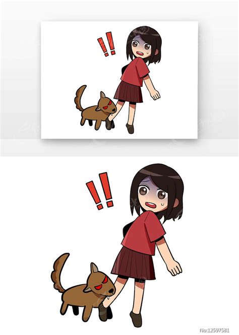 咬人画的图片