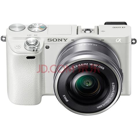 索尼（SONY）Alpha 6000L APS-C微单数码相机 标准套装 白色（SELP1650镜头 ILCE-6000L/A6000L ...