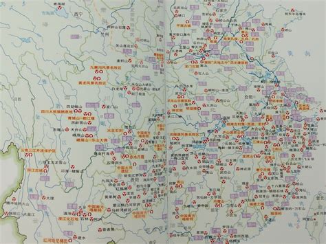 全国旅游景点地图图片