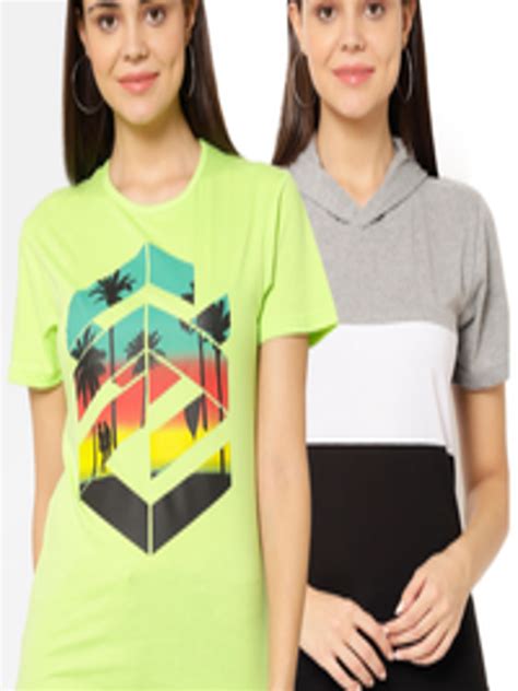 Buy VIMAL JONNEY Women Pack Of 2 T Shirts - Tshirts for Women 13198680 ...