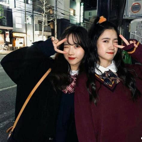 双人温柔女生头像